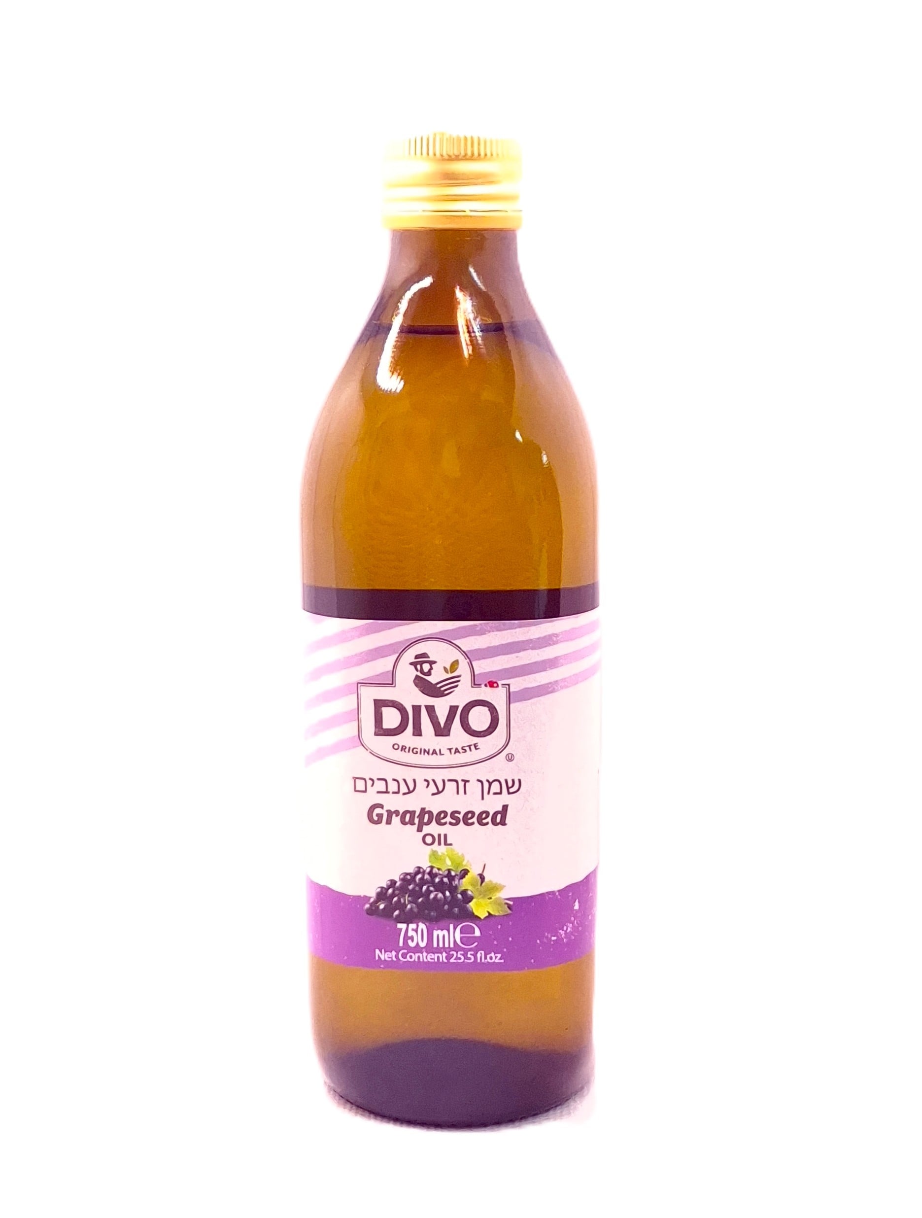 שמן זרעי ענבים 750 מ"ל DIVO